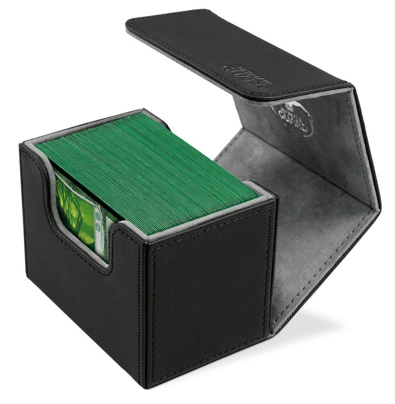 Image for SideWinder XenoSkin Deck Case - Black (Holds 80+) [Ultimate Guard Deck Boxes]