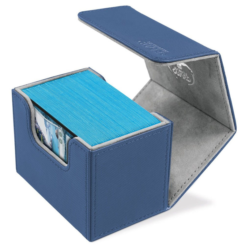 Image for SideWinder XenoSkin Deck Case - Blue (Holds 80+) [Ultimate Guard Deck Boxes]