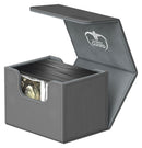 Image for SideWinder XenoSkin Deck Case - Grey (Holds 100+) [Ultimate Guard Deck Boxes]