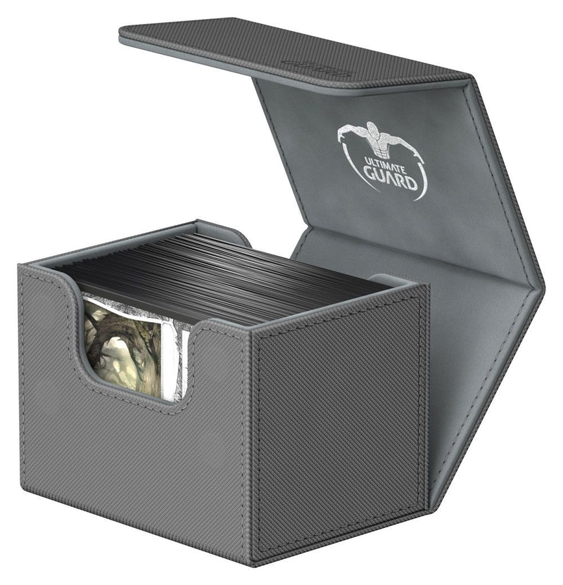 Image for SideWinder XenoSkin Deck Case - Grey (Holds 100+) [Ultimate Guard Deck Boxes]
