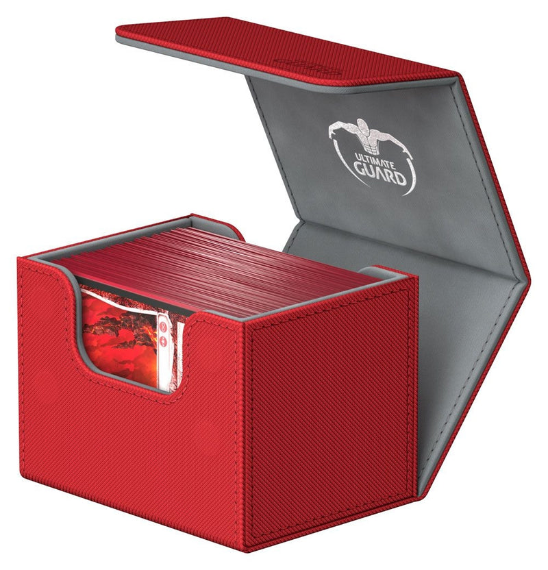 Image for SideWinder XenoSkin Deck Case - Red (Holds 100+) [Ultimate Guard Deck Boxes]