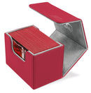 Image for SideWinder XenoSkin Deck Case - Red (Holds 80+) [Ultimate Guard Deck Boxes]