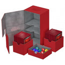 Image for Twin Flip 'n' Tray Deck Case - Red (Holds 200+) [Ultimate Guard Deck Boxes]