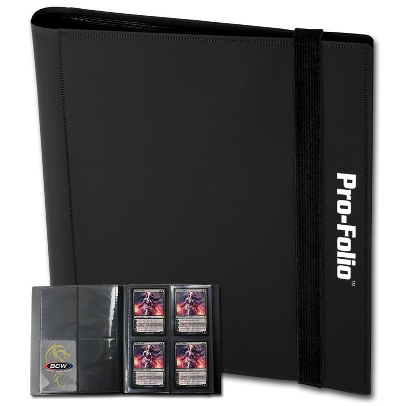 Image for Pro-Folio 4-Pocket Album - Black [BCW Storage Albums]