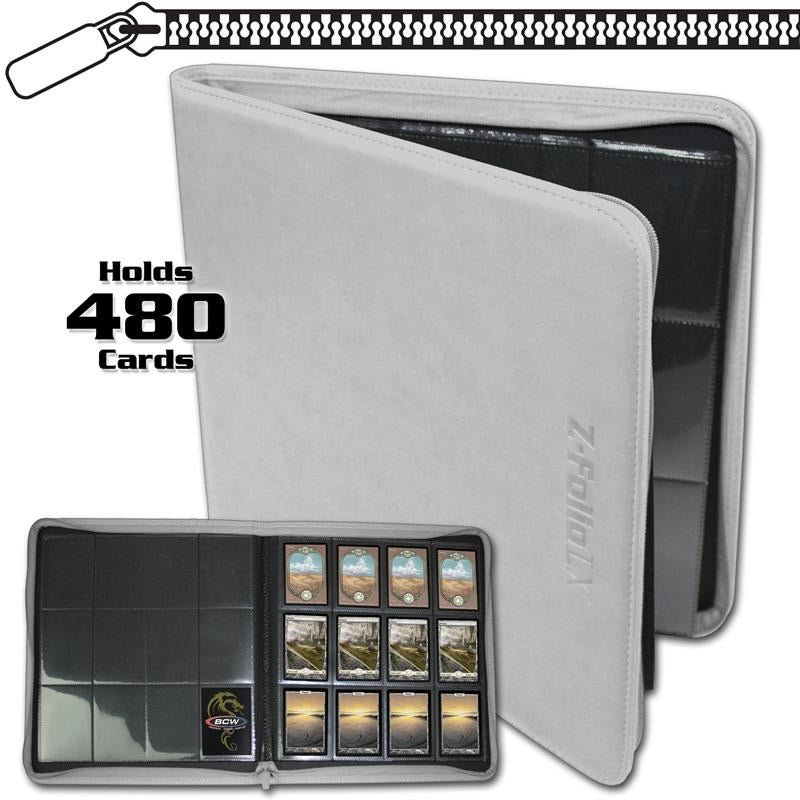 Image for Z-Folio 12-Pocket LX Album - White (BCWSTORAGE)