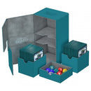 Image for Twin Flip 'n' Tray Deck Case - Petrol (Holds 200+) [Ultimate Guard Deck Boxes]
