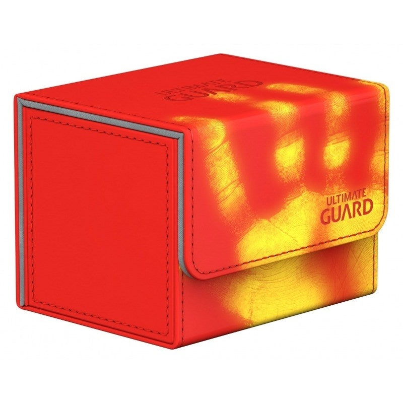 Image for SideWinder ChromiaSkin Deck Case - Red (Holds 100+) [Ultimate Guard Deck Boxes]