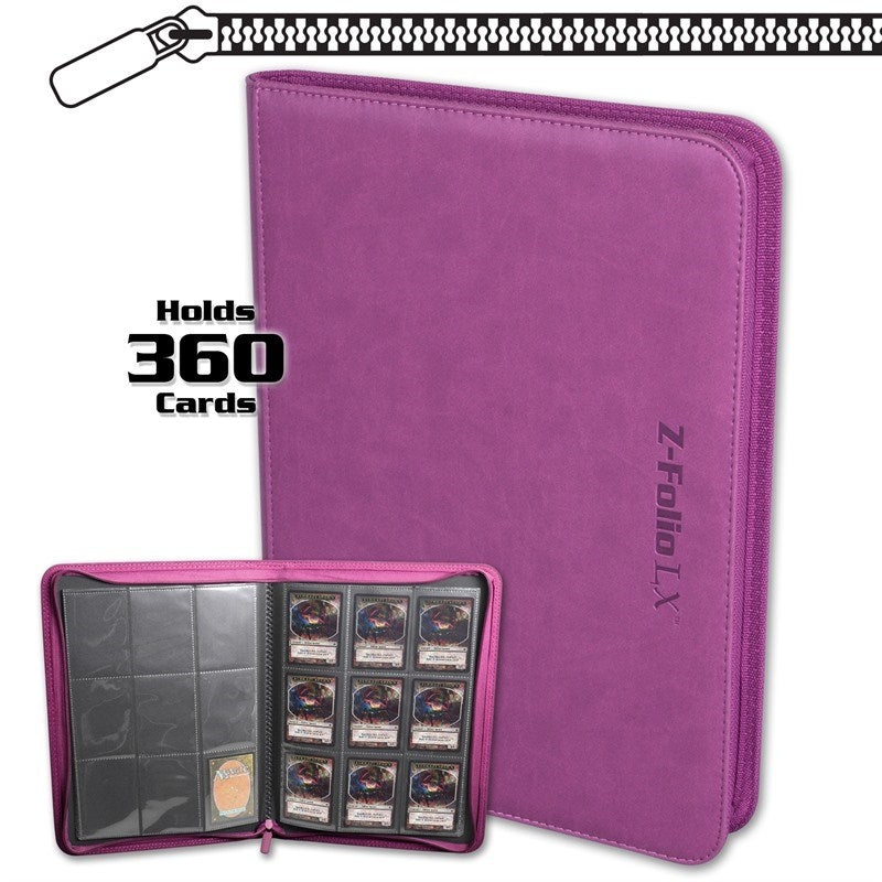 Image for Z-Folio 9-Pocket LX Album - Pink (BCWSTORAGE)