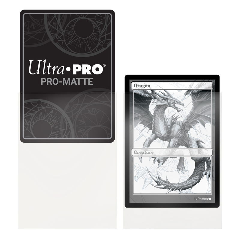 Ultra PRO: Standard 100ct Sleeves - PRO-Matte (Clear)