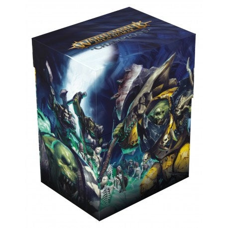 Image for Warhammer: Age of Sigmar - Champions Deck Case - Destruction vs. Death (Holds 80+) [Ultimate Guard Deck Boxes]
