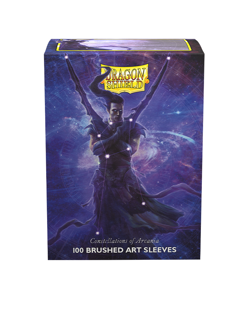 Dragon Shield: Standard 100ct Brushed Art Sleeves - Constellations (Alaric)