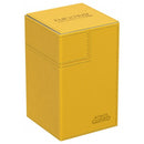 Image for Flip 'n' Tray Deck Case XenoSkin - Amber (Holds 100+) [Ultimate Guard Deck Boxes]
