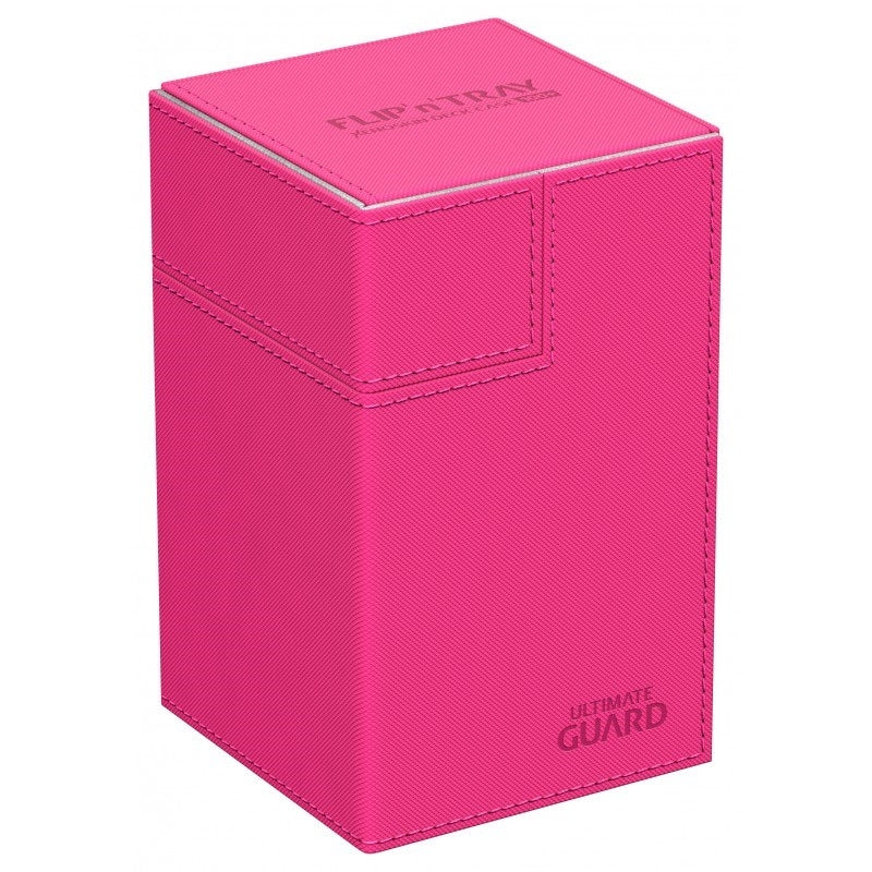 Image for Flip 'n' Tray Deck Case XenoSkin - Pink (Holds 100+) [Ultimate Guard Deck Boxes]