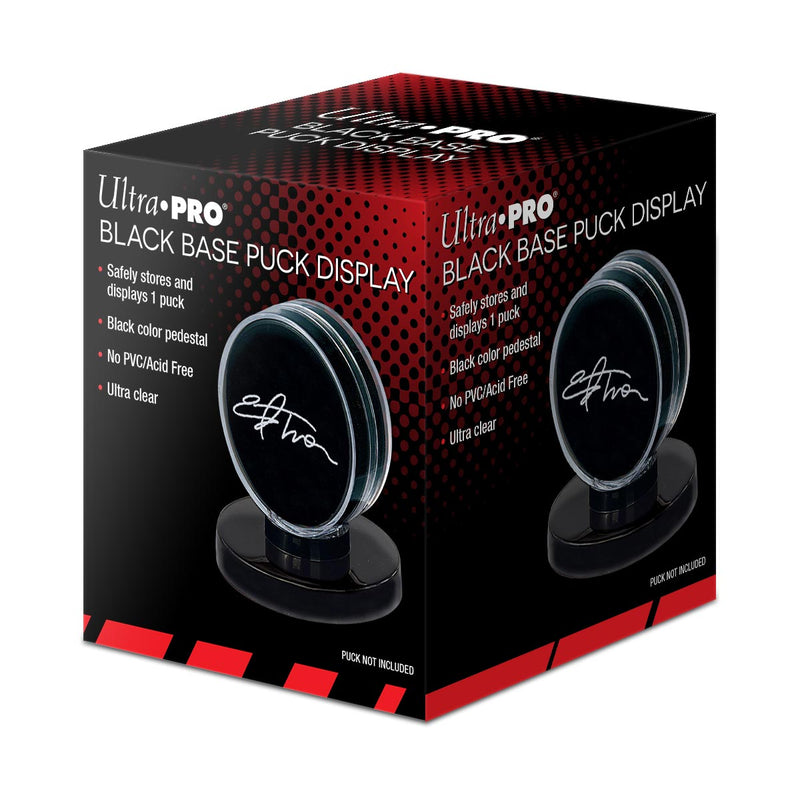 Ultra PRO: Display - Hockey Base Puck (Gold)