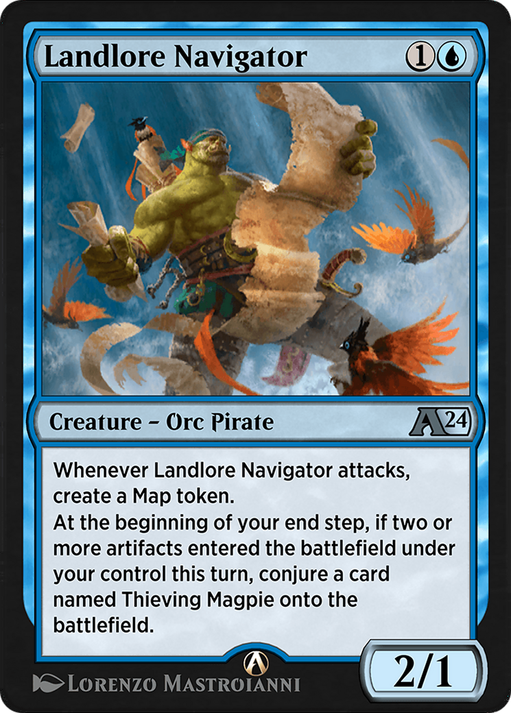 Landlore Navigator - [Alchemy: Ixalan]