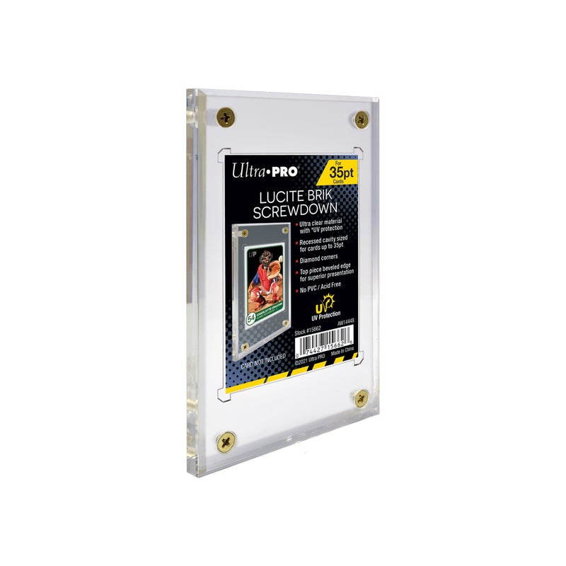 Ultra PRO: Screwdown - UV Lucite Brik (35pt)
