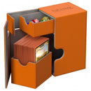 Image for Flip 'n' Tray Deck Case XenoSkin - Orange (Holds 80+) [Ultimate Guard Deck Boxes]