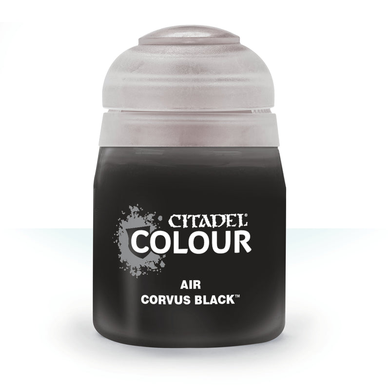 Image for Citadel Airbrush Paint: Corvus Black (24ml) [Citadel Paint Pots]