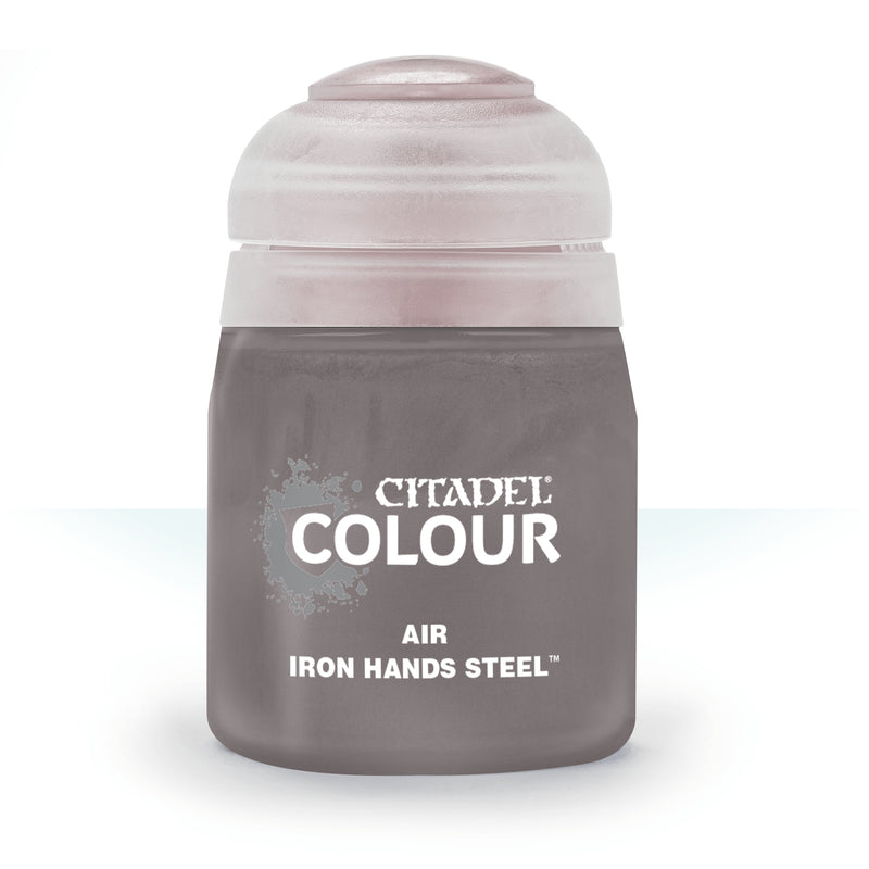 Image for Citadel Airbrush Paint: Iron Hands Steel (24ml) [Citadel Paint Pots]
