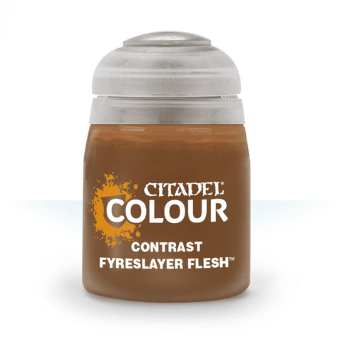 Image for Citadel Contrast Paint: Fyreslayer Flesh (18ml) [Citadel Paint Pots]