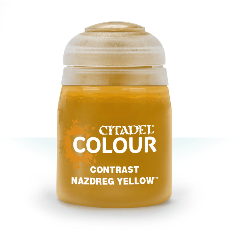 Image for Citadel Contrast Paint: Nazdreg Yellow (18ml) [Citadel Paint Pots]