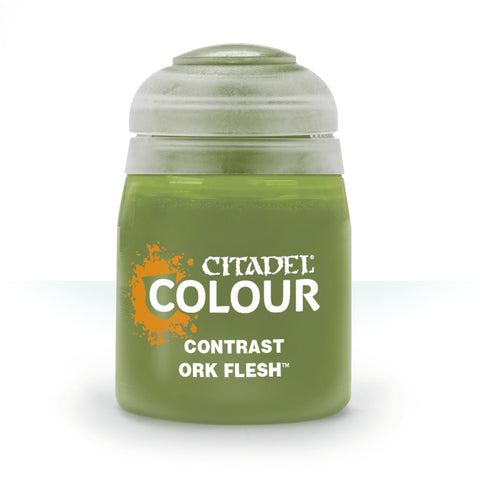 Image for Citadel Contrast Paint: Ork Flesh (18ml) [Citadel Paint Pots]