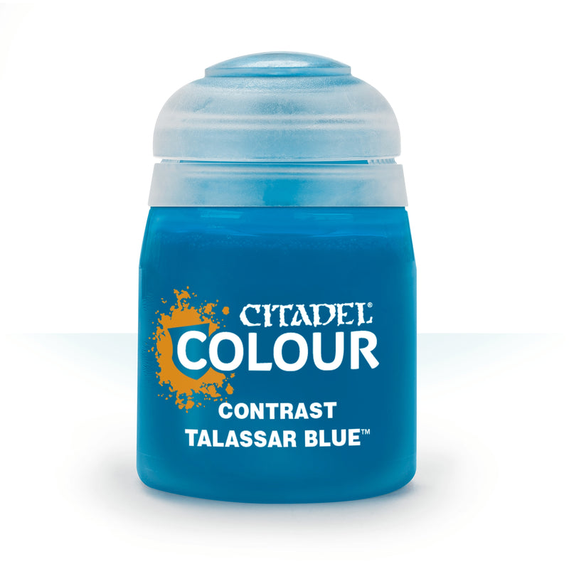 Image for Citadel Contrast Paint: Talassar Blue (18ml) [Citadel Paint Pots]