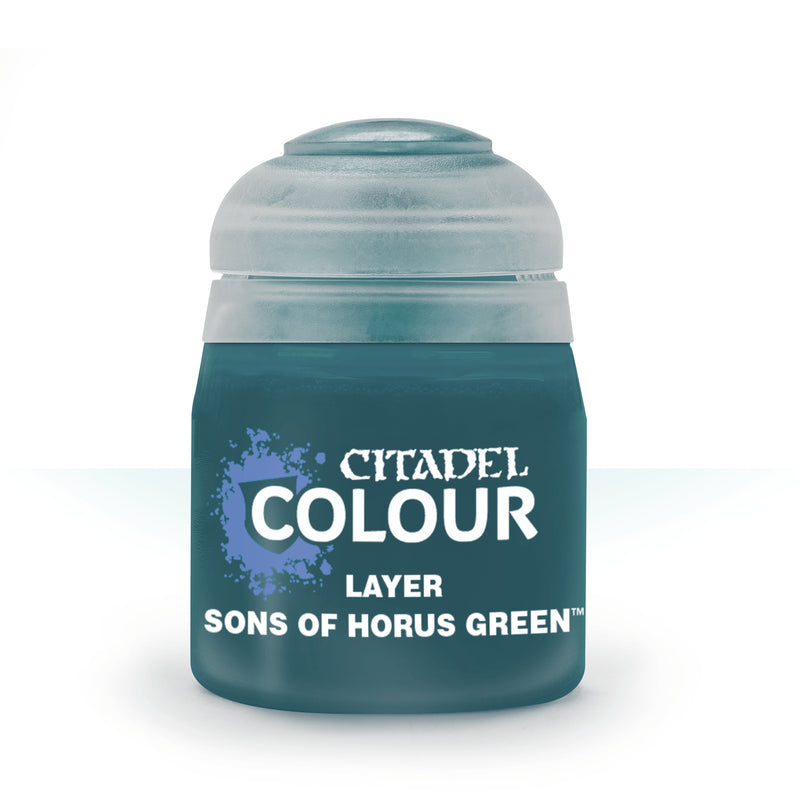 Image for Citadel Layer Paint: Layer:Sons Of Horus Green (12ml) [Citadel Paint Pots]