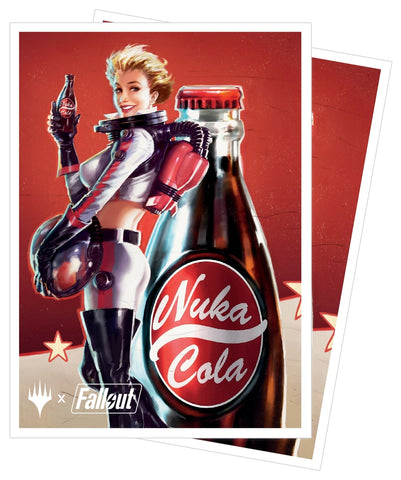 Ultra PRO: 105ct Standard Sleeves (APEX) - Fallout (Nuka Cola)