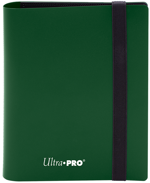 Ultra PRO: 2-Pocket PRO-Binder - Eclipse (Forest Green)