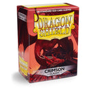 Dragon Shield: Standard 100ct Sleeves - Crimson (Classic)