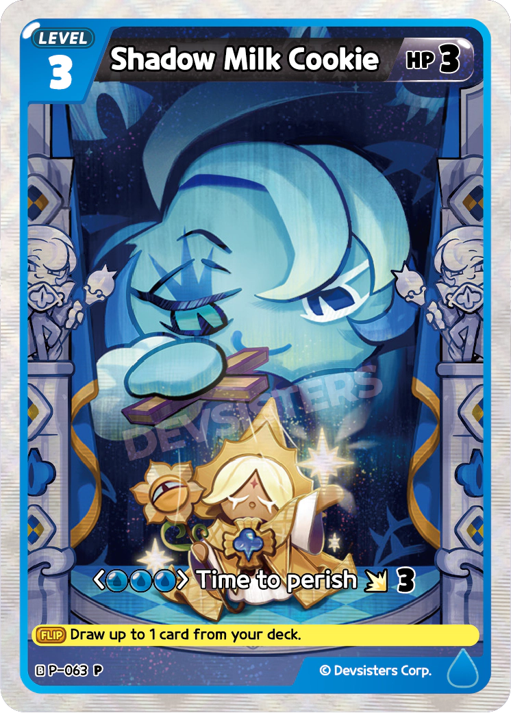 Image for Shadow Milk Cookie (P-063) [Promotion Card] - CookieRun: Braverse TCG
