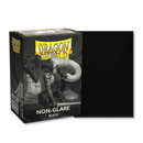 Dragon Shield: Standard 100ct Sleeves - Black (Non-Glare Matte)