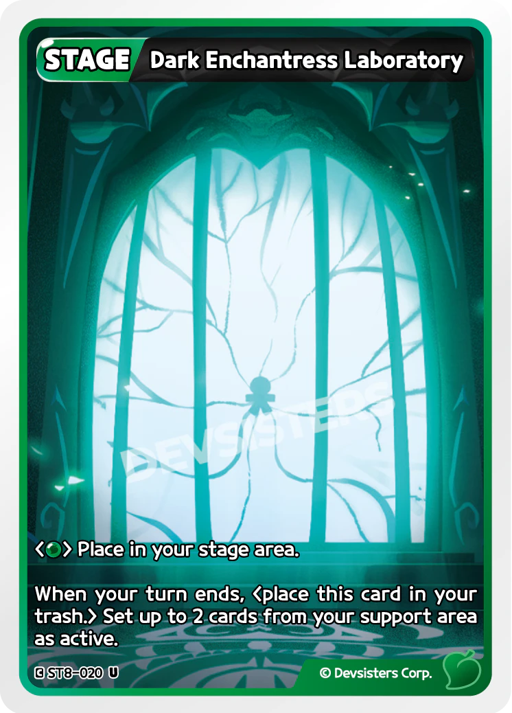 Image for Dark Enchantress Laboratory (ST8-020) [Guardian Winds] - CookieRun: Braverse TCG