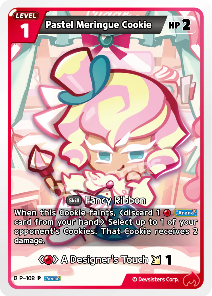 Image for Pastel Meringue Cookie (P-108) [Promotion Card] - CookieRun: Braverse TCG