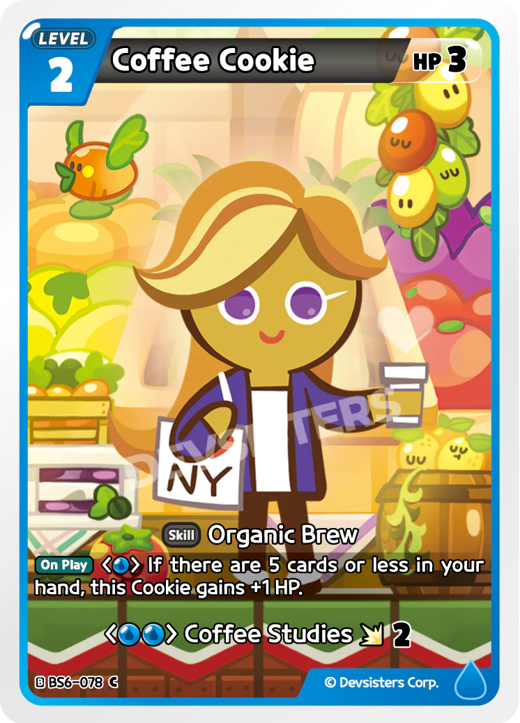 Image for Coffee Cookie (BS6-078) [Operation Timeguard] - CookieRun: Braverse TCG