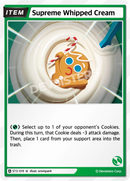 Image for Supreme Whipped Cream (ST3-019) [Starter Deck GREEN] - CookieRun: Braverse TCG