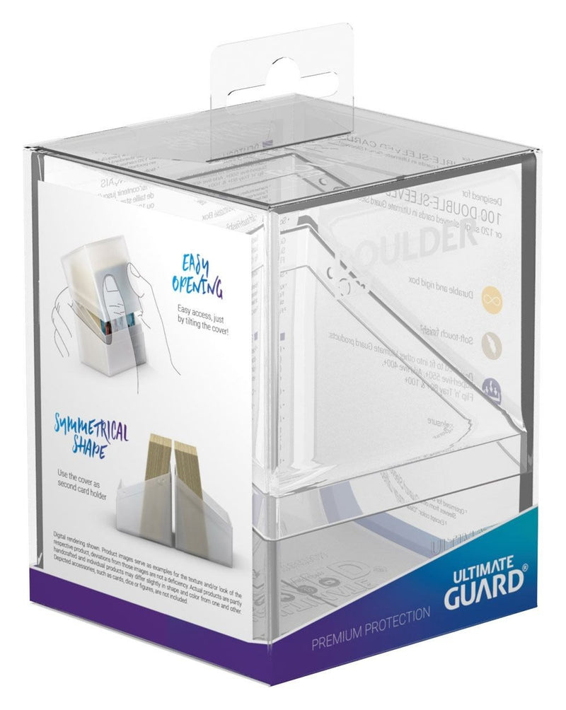 Boulder Deck Case - Clear (Holds 100+)