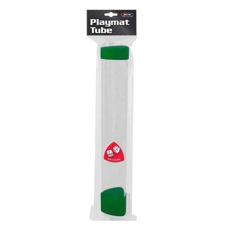 Image for BCW Playmat Tube with Dice Cap - Green