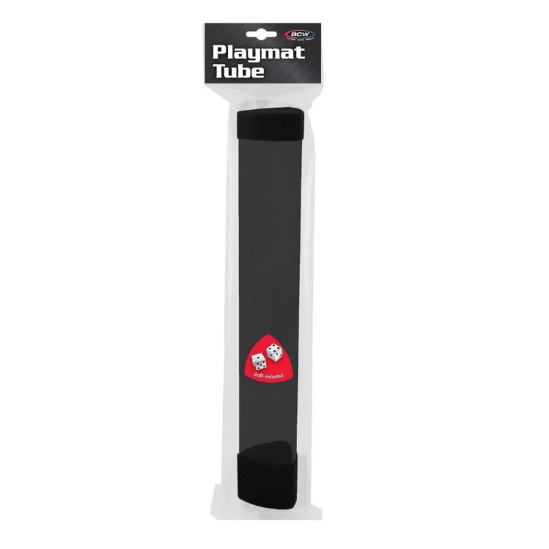 Image for BCW Playmat Tube with Dice Cap - Smoke