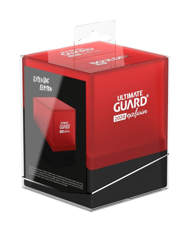 Image for Ultimate Guard 2020 Exclusive Boulder Deck Case - Red (Holds 100+) [Ultimate Guard Deck Boxes]