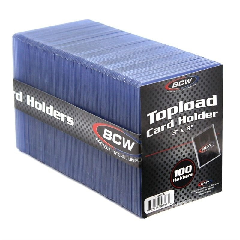 Image for 3" x 4" Topload Card Holder - Standard (100-Count) - Collectible Storage
