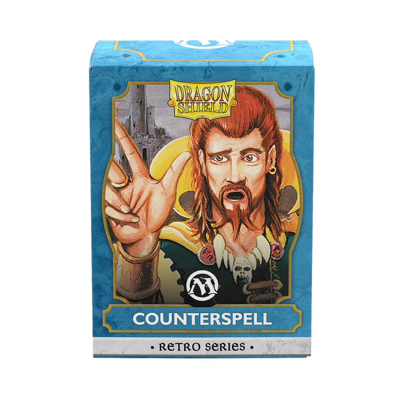 Dragon Shield: Standard 100ct Brushed Art Sleeves - Counterspell