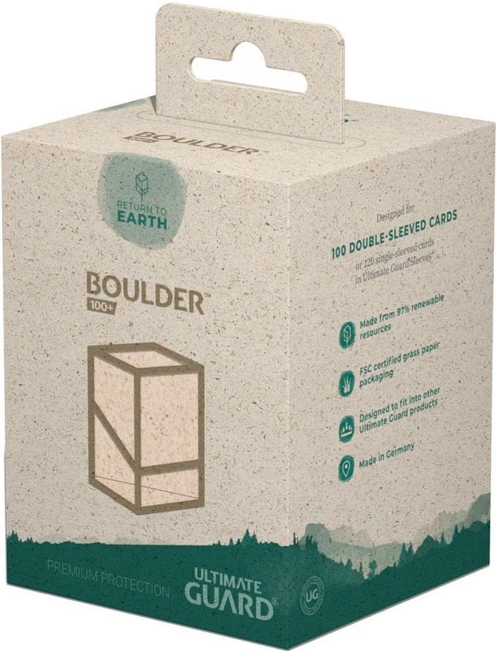 Image for Return to Earth Boulder Deck Case White [Ultimate Guard Deck Boxes]