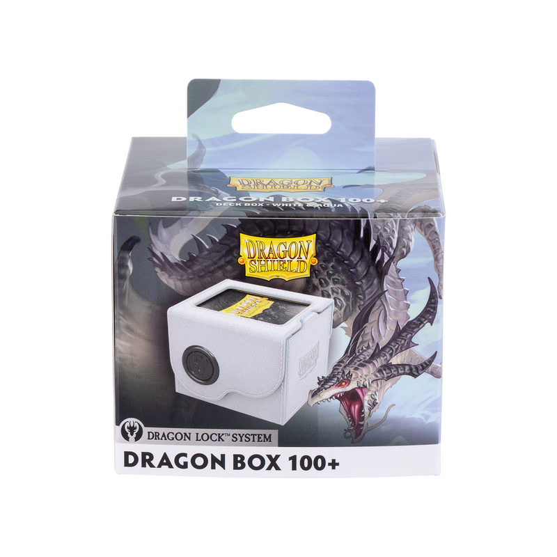 Dragon Shield: Dragon Box 100+ - White and Aqua