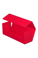 Image for Arkhive XenoSkin 400+ Monocolor Deck Case - Red [Ultimate Guard Deck Boxes]