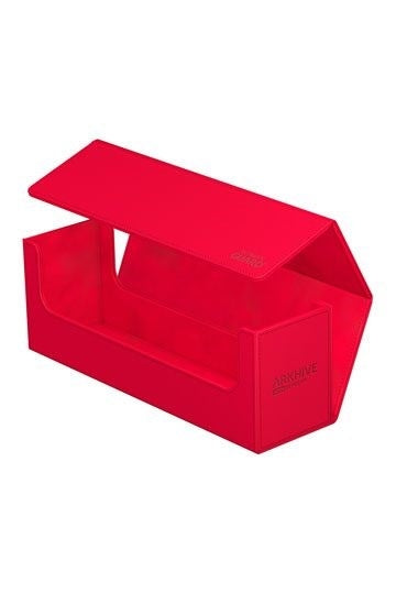 Image for Arkhive XenoSkin 400+ Monocolor Deck Case - Red [Ultimate Guard Deck Boxes]