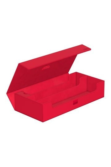Image for Superhive XenoSkin 550+ Monocolor Deck Case - Red [Ultimate Guard Deck Boxes]