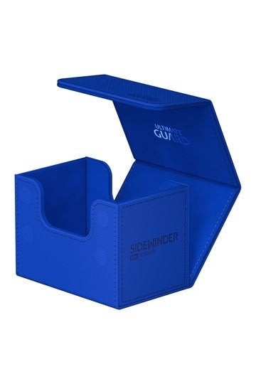 Image for SideWinder XenoSkin 80+ Monocolor Deck Case - Blue [Ultimate Guard Deck Boxes]