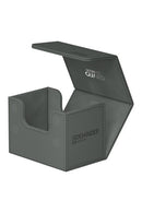Image for SideWinder XenoSkin 80+ Monocolor Deck Case - Grey [Ultimate Guard Deck Boxes]